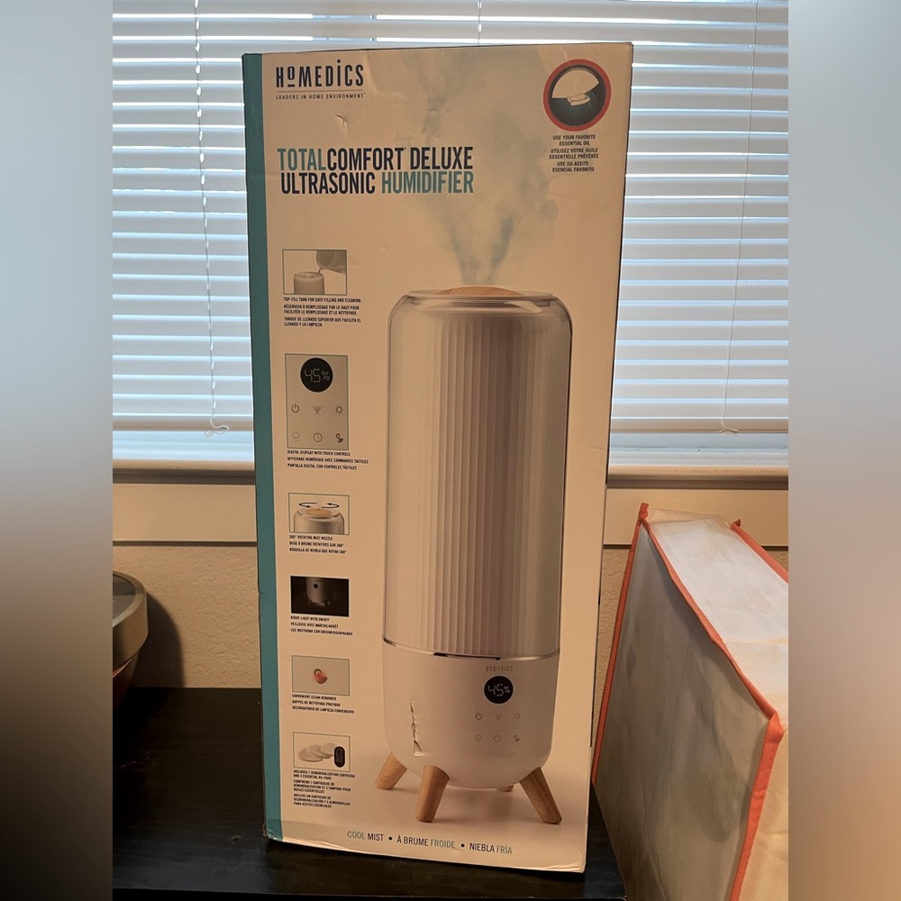 Homedics Ultrasonic Humidifier
